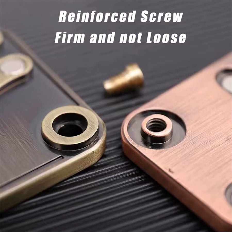 1Pc Metal Fidget Toys - Metal Poker Push Card Fidget Slider Stress Relief Toy,Fidget Toy Haptic Coin,Office Desk Toys Gifts