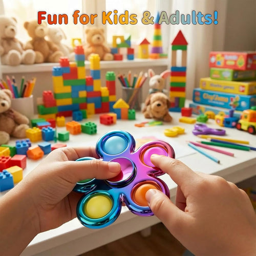 3 Pack Pop Fidget Spinner 