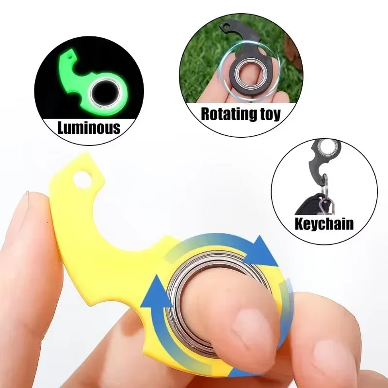 Fidget Spinner Keychain