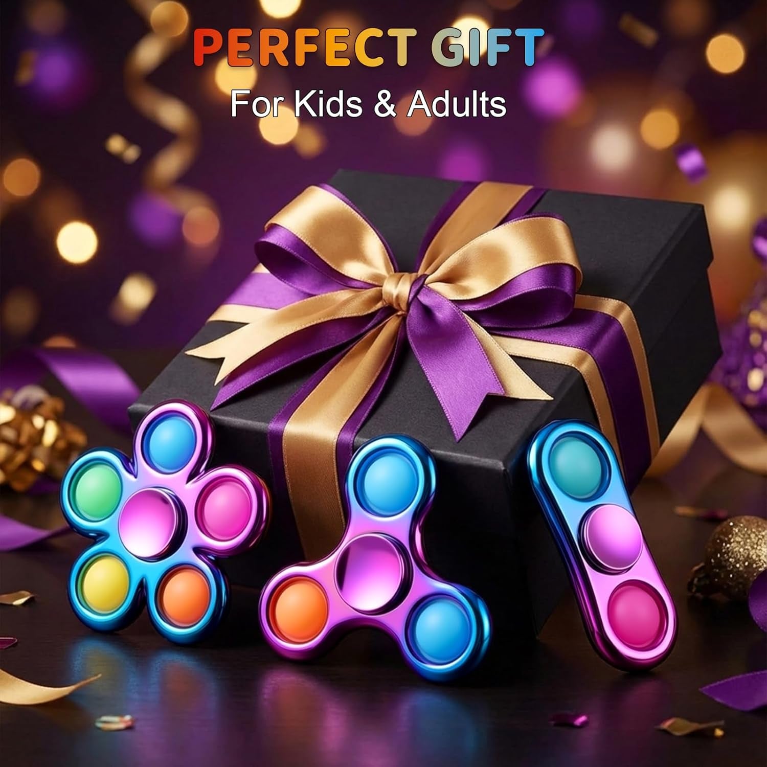 3 Pack Pop Fidget Spinner 