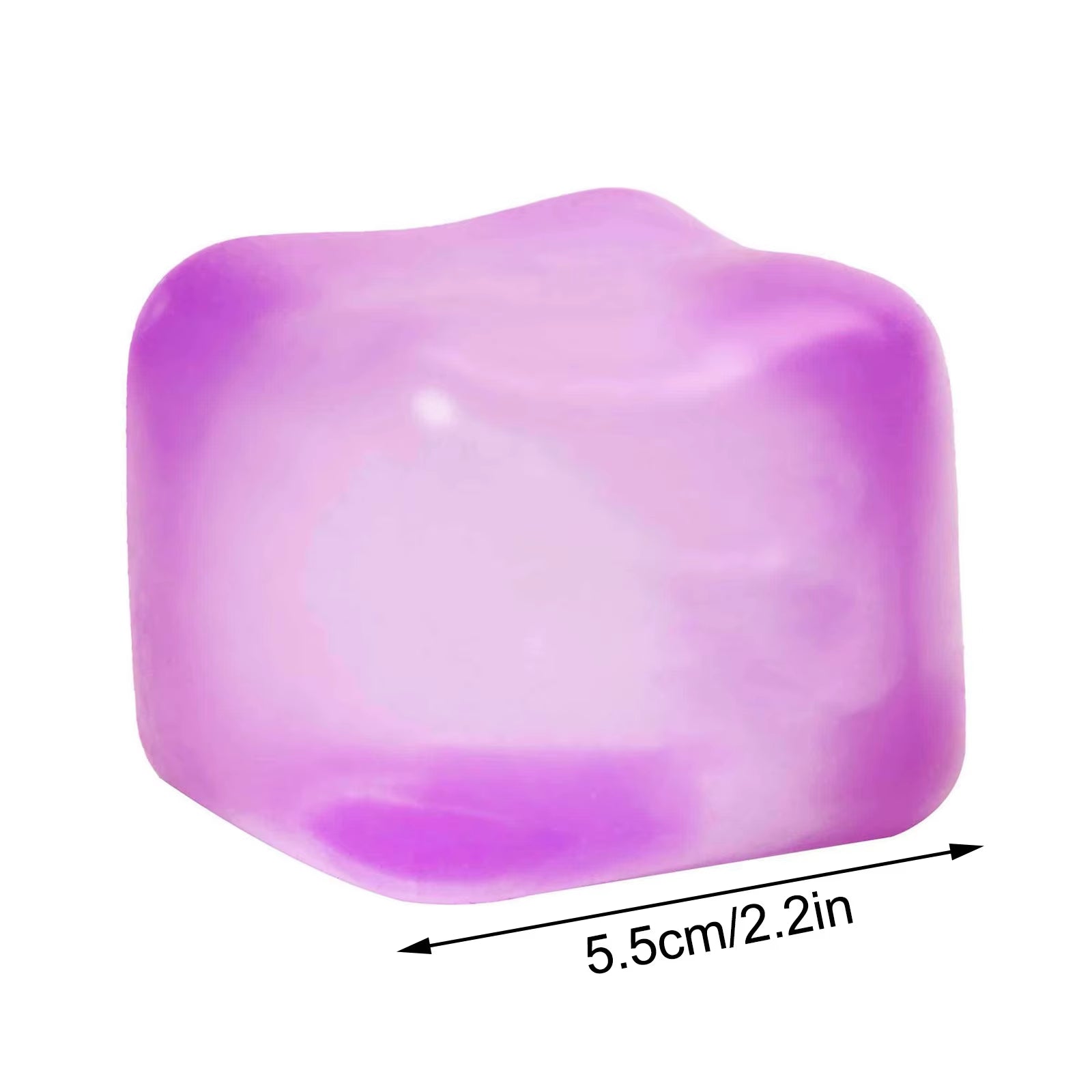 Gel Filled Ice Cube Stress Cube