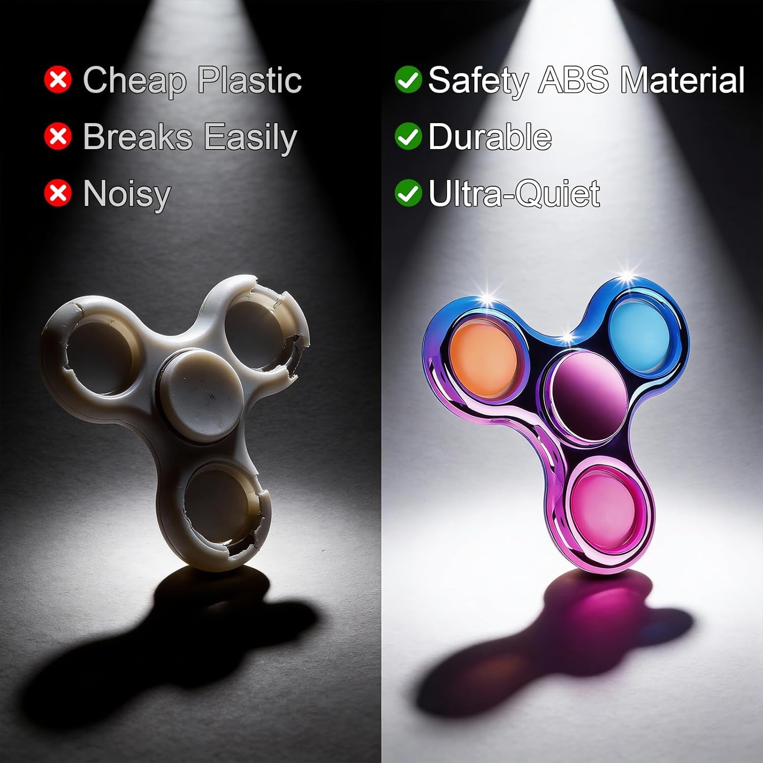3 Pack Pop Fidget Spinner 